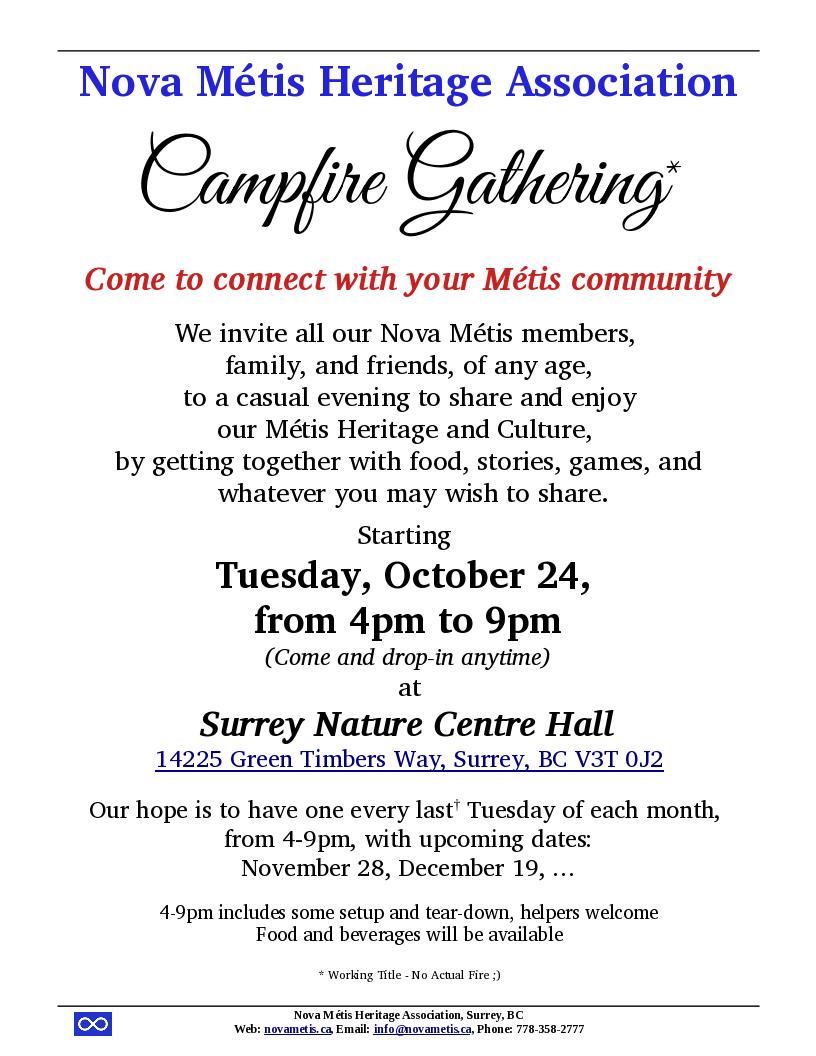 NovaMetis Campfire Poster 20231018