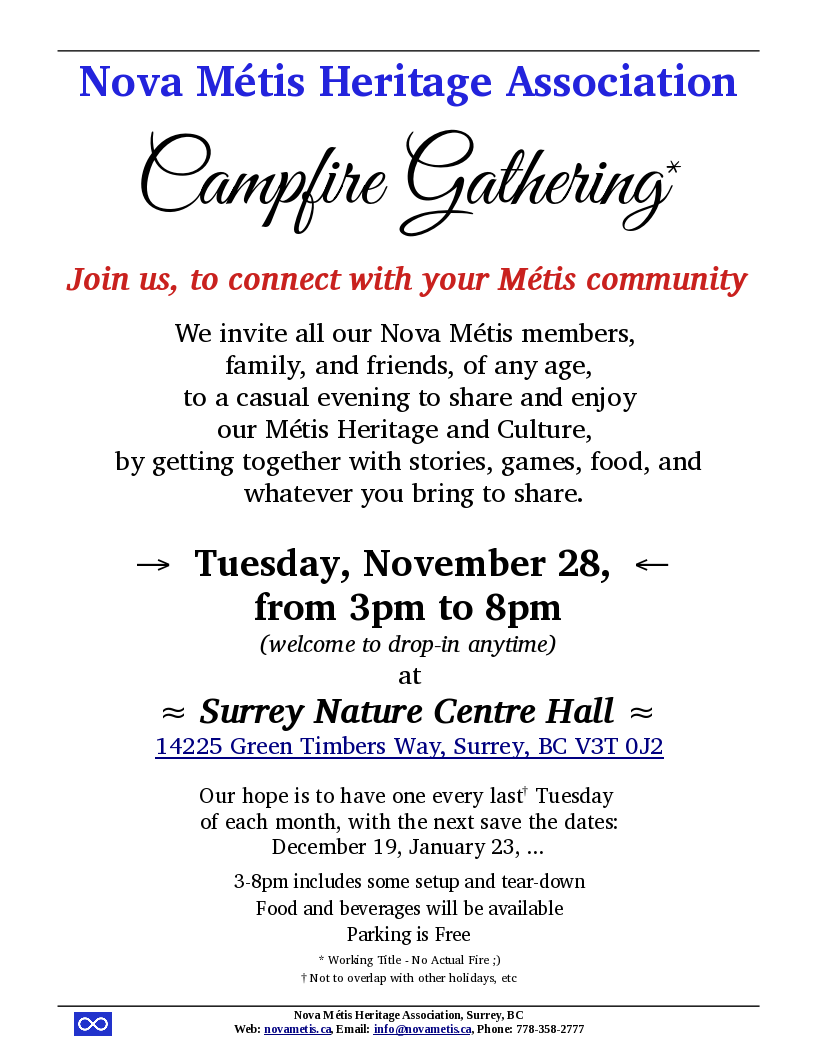 NovaMetis Campfire Poster 20231110